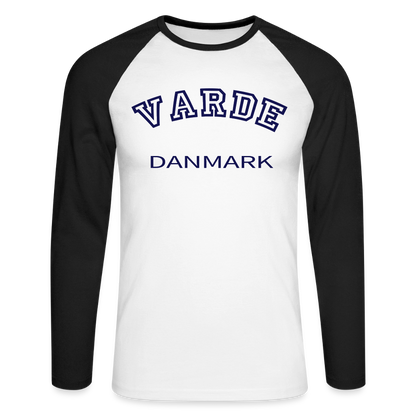CityShirt - Baseball T-Shirt - Varde - hvid/sort