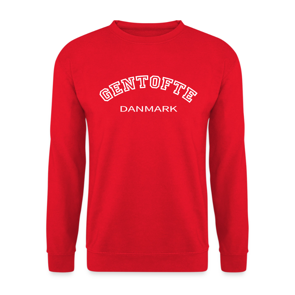 CityShirt - Sweatshirt - Gentofte - rød