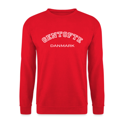 CityShirt - Sweatshirt - Gentofte - rød