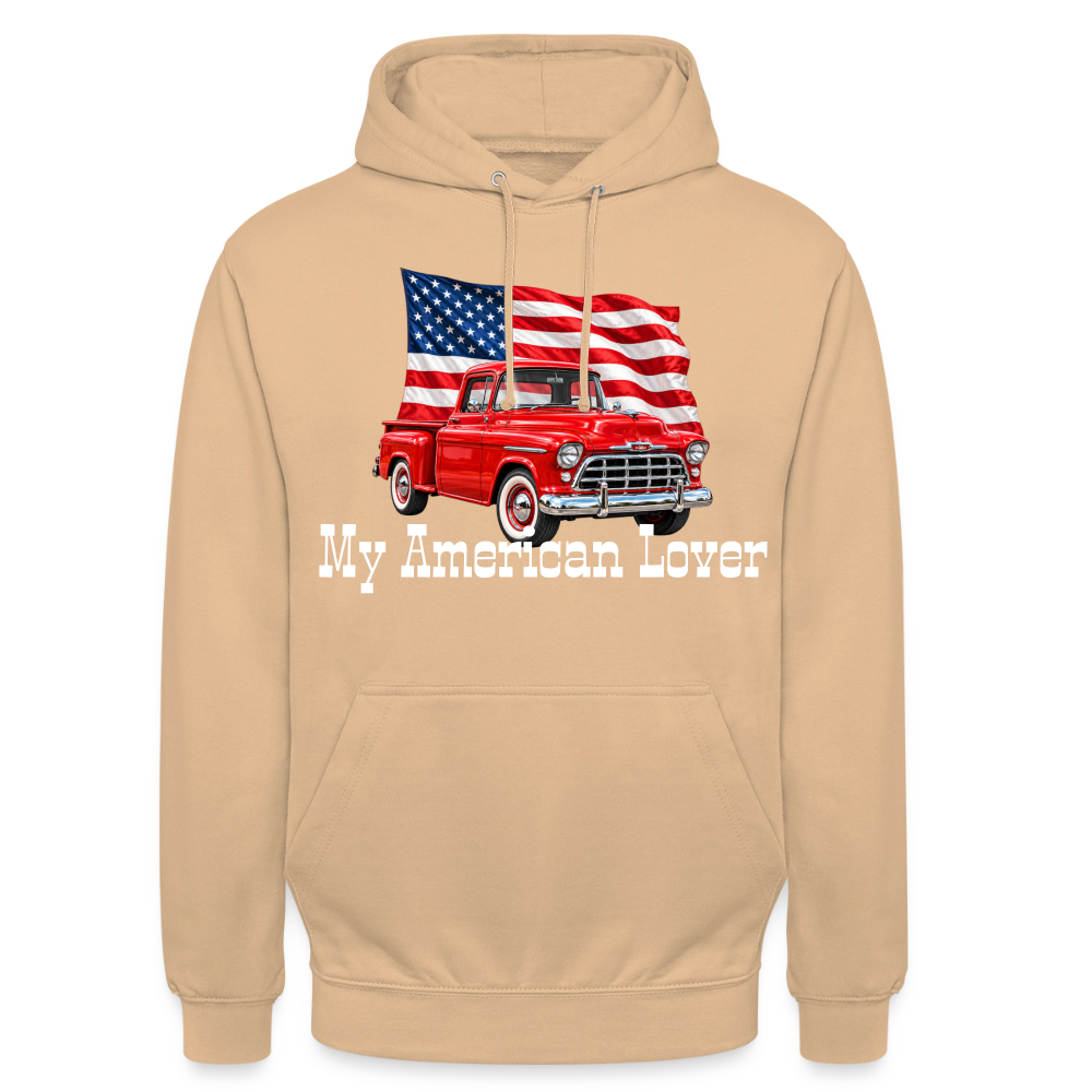 CityShirts - Hoodie - US Car - fersken