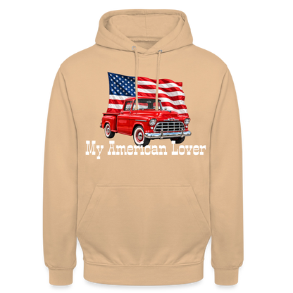 CityShirts - Hoodie - US Car - fersken