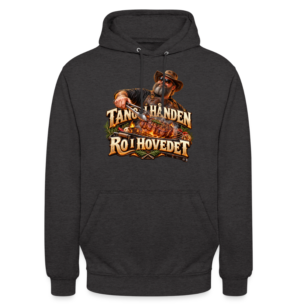 CityShirts - Hoodie - Tang i hånden – Ro i hovedet - CS050 - charcoal