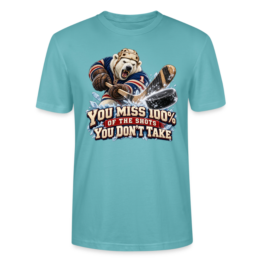 CityShirts - T-shirt - Take the shot - CS001 - pastelturkis