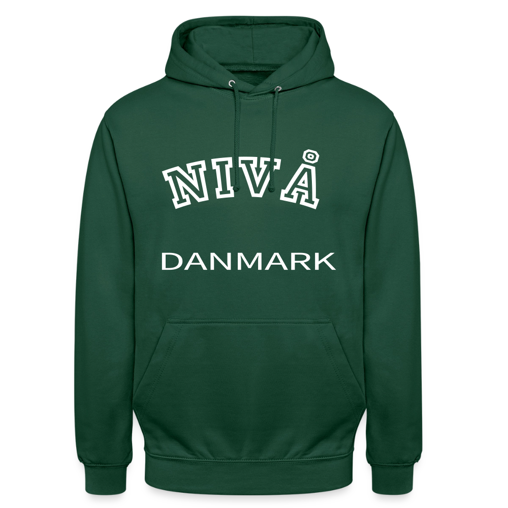 CityShirt - Hoodie - Nivå - flaskegrøn
