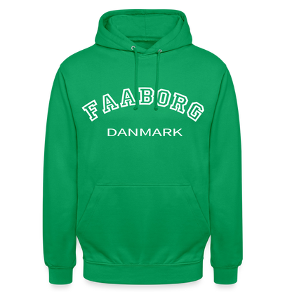 CityShirt - Hoodie - Faaborg - kelly grøn