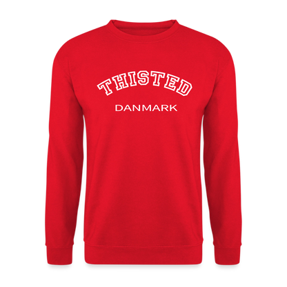 CityShirt - Sweatshirt - Thisted - rød