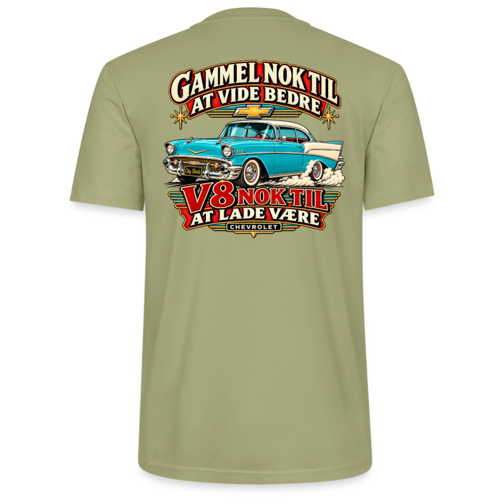 Carshirt T201 Chevrolet - grågrøn