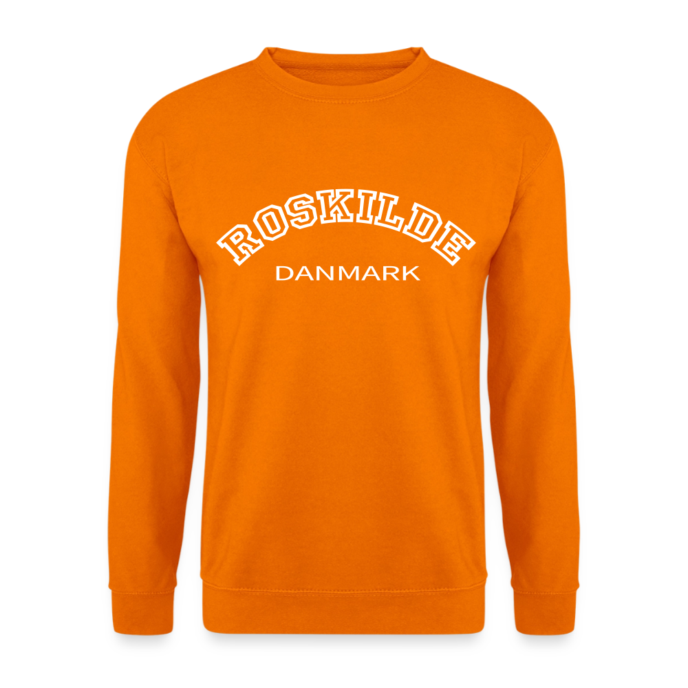 Sweatshirt unisex - Roskilde - orange