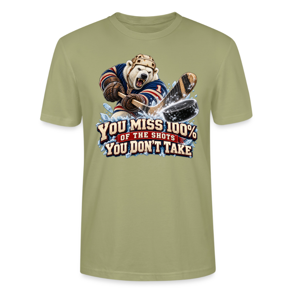 CityShirts - T-shirt - Take the shot - CS001 - grågrøn