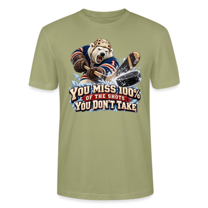 CityShirts - T-shirt - Take the shot - CS001 - grågrøn