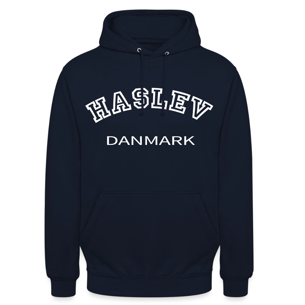 CityShirt - Hoodie - Haslev - marineblå