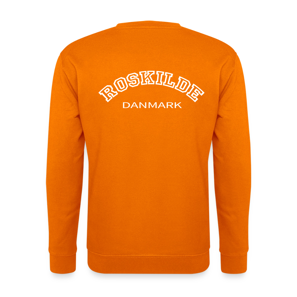 Sweatshirt unisex - Roskilde - orange