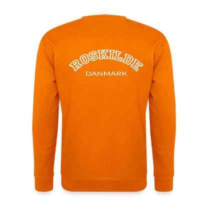 Sweatshirt unisex - Roskilde - orange