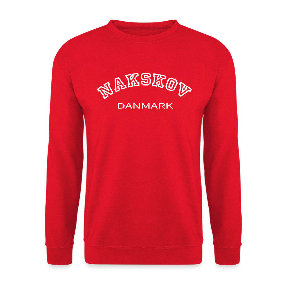 CityShirt - Sweatshirt - Nakskov - rød