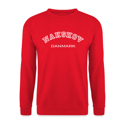 CityShirt - Sweatshirt - Nakskov - rød