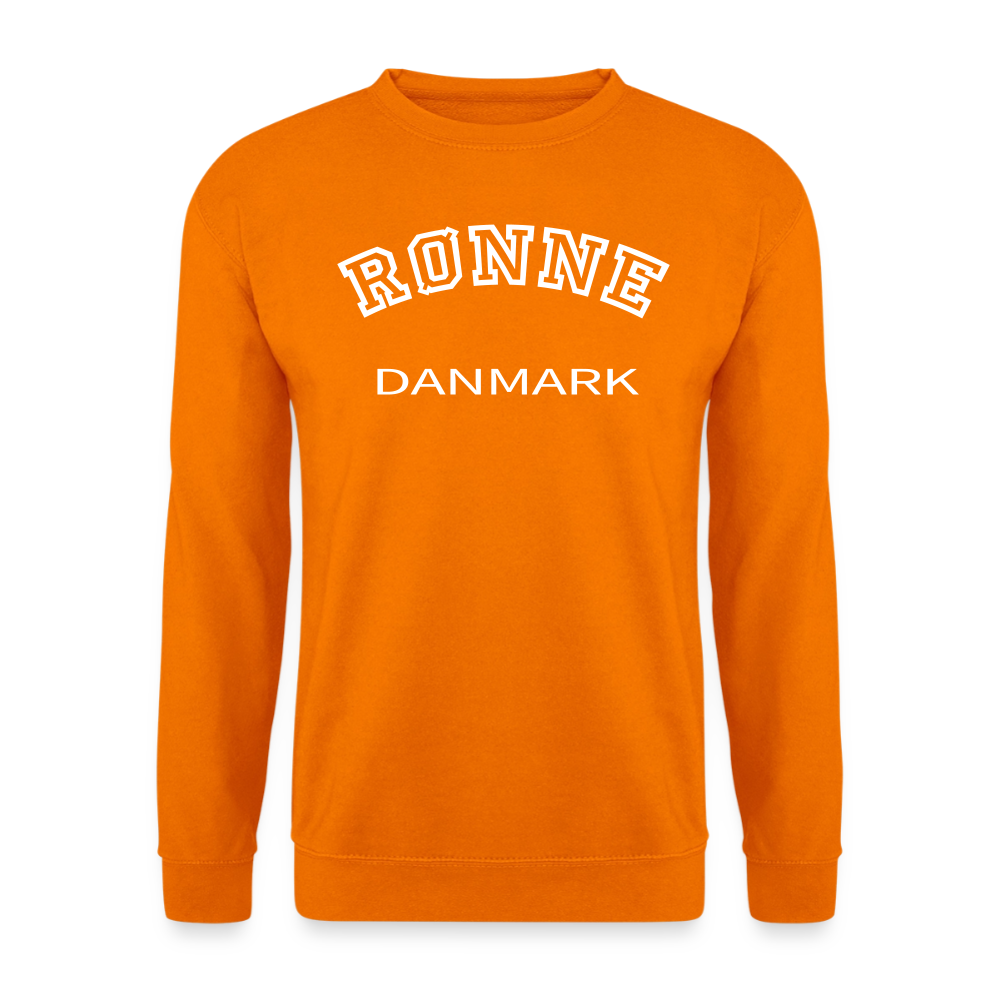 CityShirt - Sweatshirt - Rønne - orange