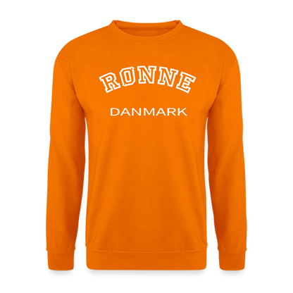 CityShirt - Sweatshirt - Rønne - orange