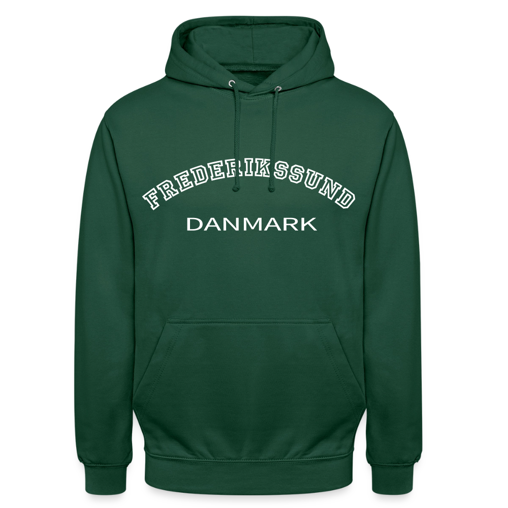 CityShirt - Hoodie - Frederikssund - flaskegrøn