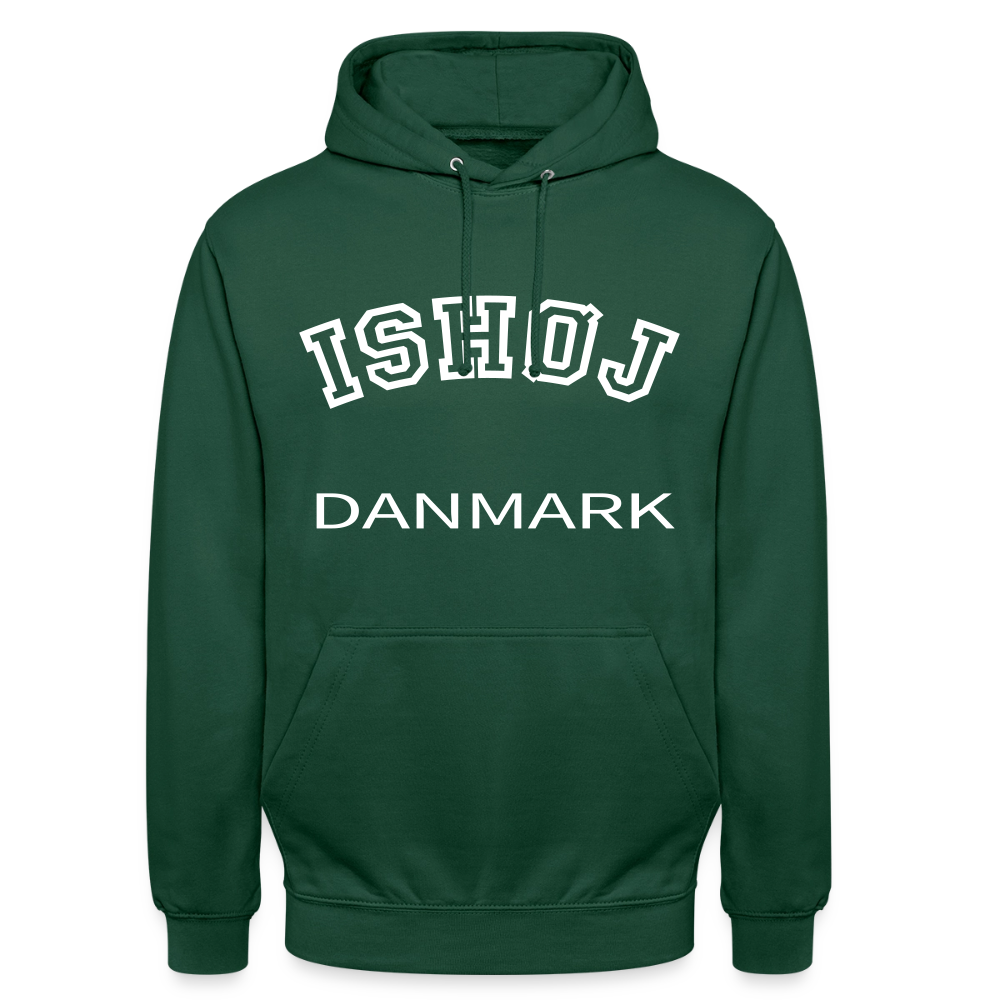 CityShirt - Hoodie - Ishøj - flaskegrøn