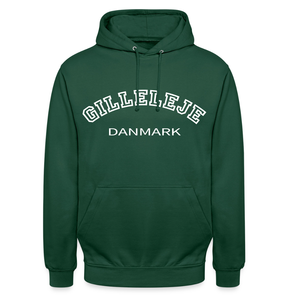 CityShirt - Hoodie - Gilleleje - flaskegrøn