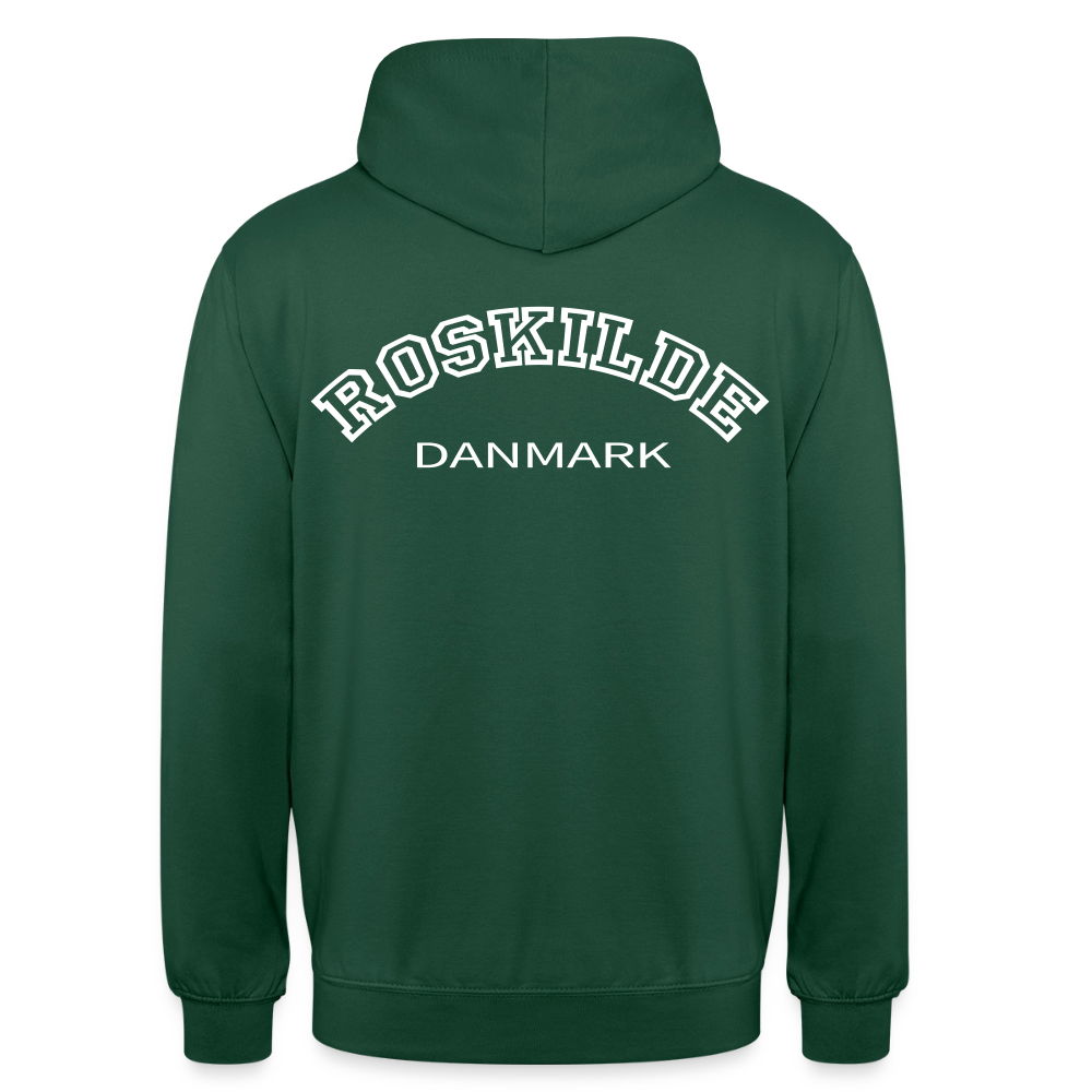 Hættetrøje unisex - Roskilde - flaskegrøn