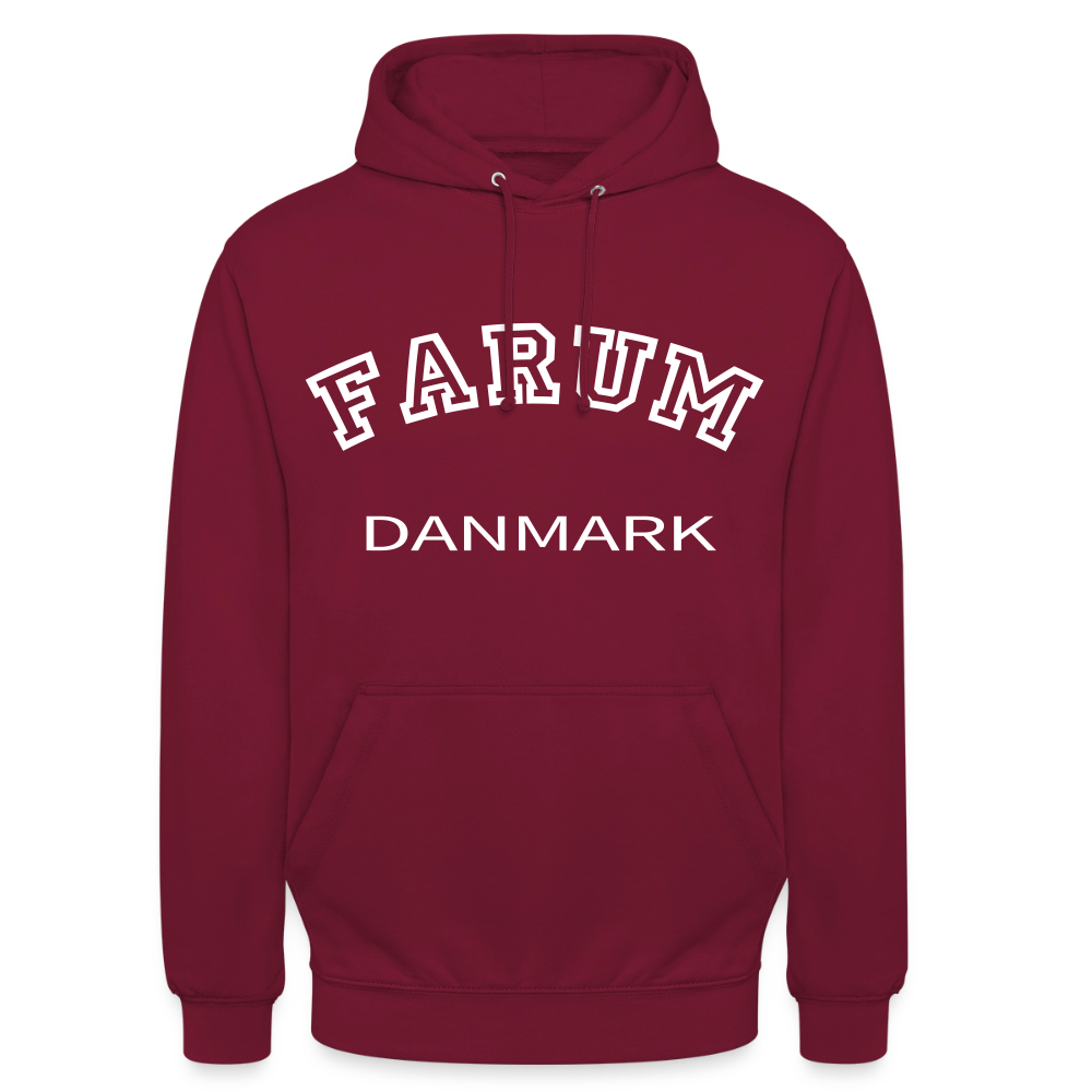 CityShirt - Hoodie - Farum - bordeaux