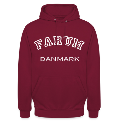 CityShirt - Hoodie - Farum - bordeaux