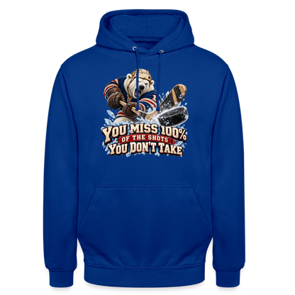 CityShirts - Hoodie - Take the shot - CS001 - kongeblå