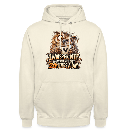 CityShirts - Hoodie - I whisper WTF to myself - CS011 - vaniljemilkshake