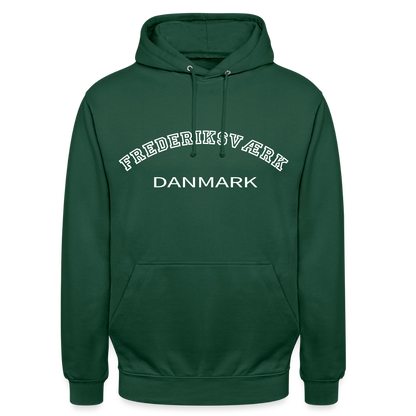 CityShirt - Hoodie - Frederiksværk - flaskegrøn