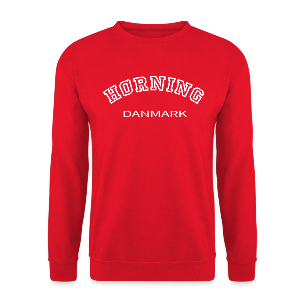 CityShirt - Sweatshirt - Hørning - rød