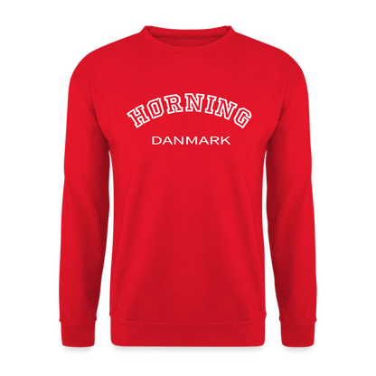 CityShirt - Sweatshirt - Hørning - rød