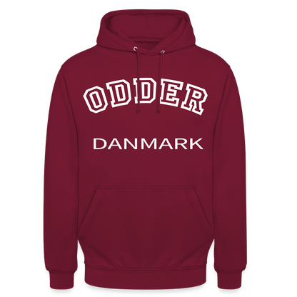CityShirt - Hoodie - Odder - bordeaux