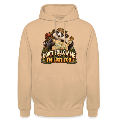 CityShirts - Hoodie - Don’t follow me – I’m lost too - CS019 - fersken