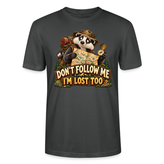 CityShirts - T-shirt - Don’t follow me – I’m lost too - CS019 - charcoal