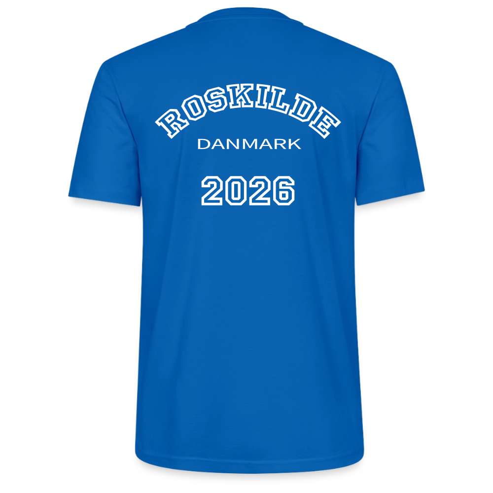 T-shirt unisex - Roskilde 2026 - påfugleblå