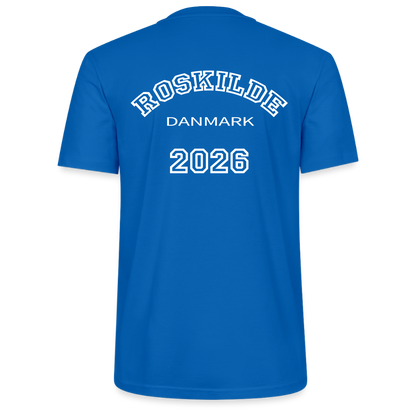 T-shirt unisex - Roskilde 2026 - påfugleblå