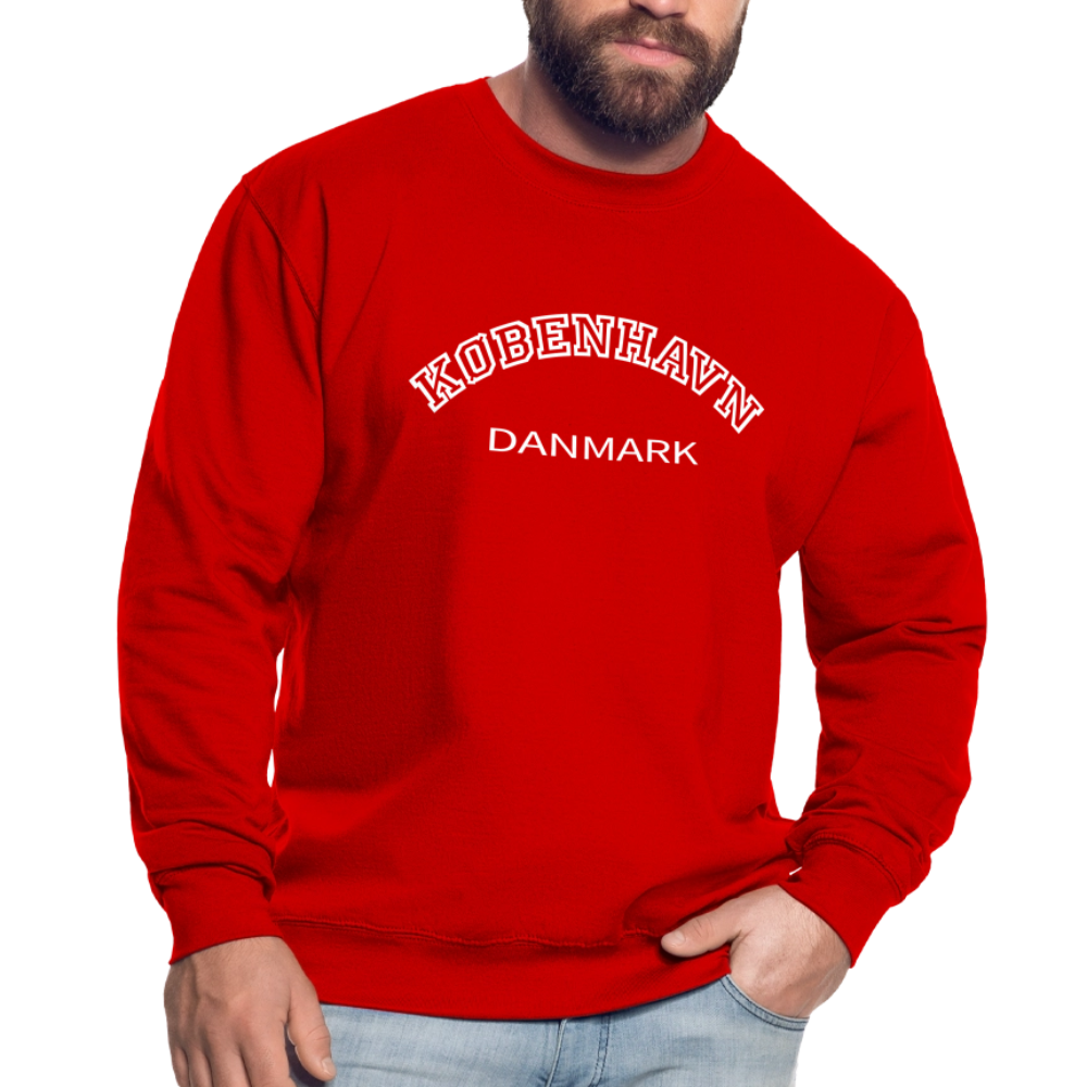 sweatshirt unisex - København - rød