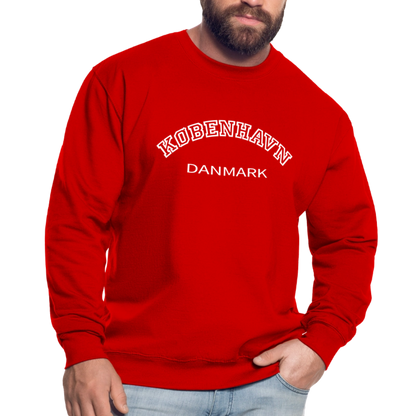 sweatshirt unisex - København - rød