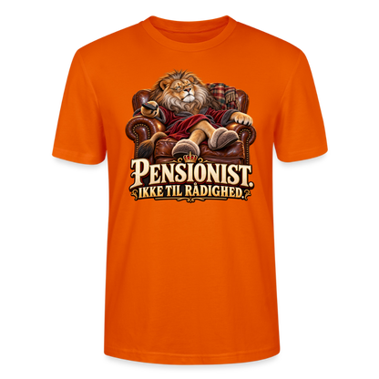 CityShirts - T-shirt - Pensionist. Ikke til rådighed. - CS030 - mørk orange