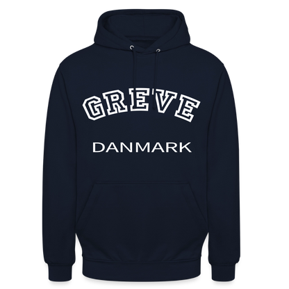 CityShirt - Hoodie - Greve - marineblå