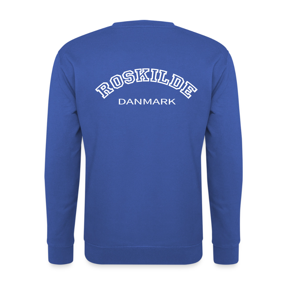 Sweatshirt unisex - Roskilde - kongeblå