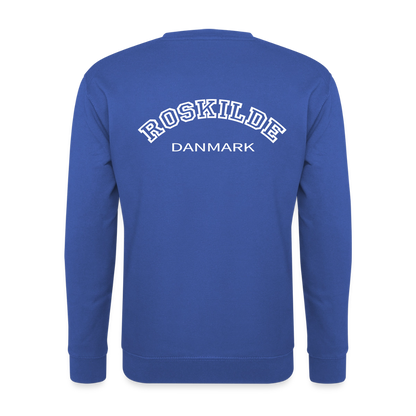 Sweatshirt unisex - Roskilde - kongeblå