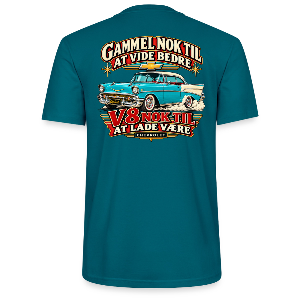 Carshirt T201 Chevrolet - havblå