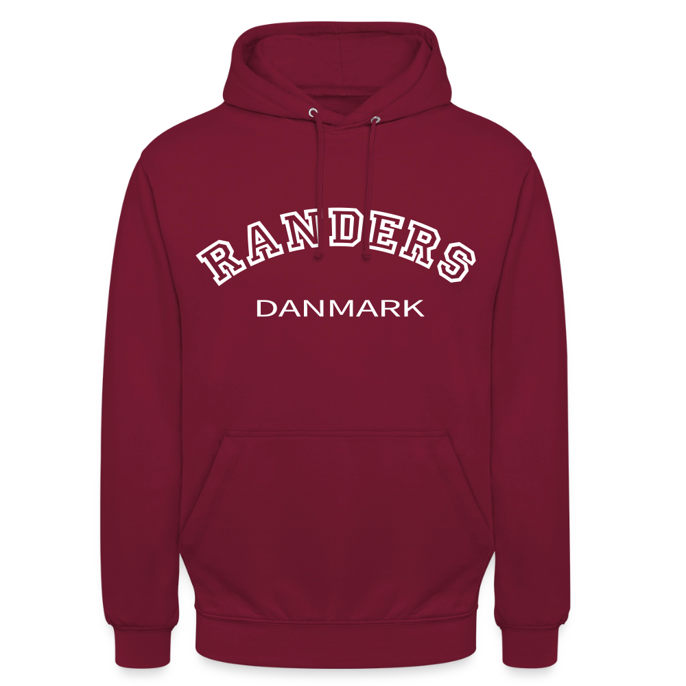 CityShirt - Hoodie - Randers - bordeaux