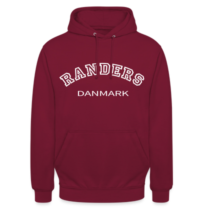 CityShirt - Hoodie - Randers - bordeaux