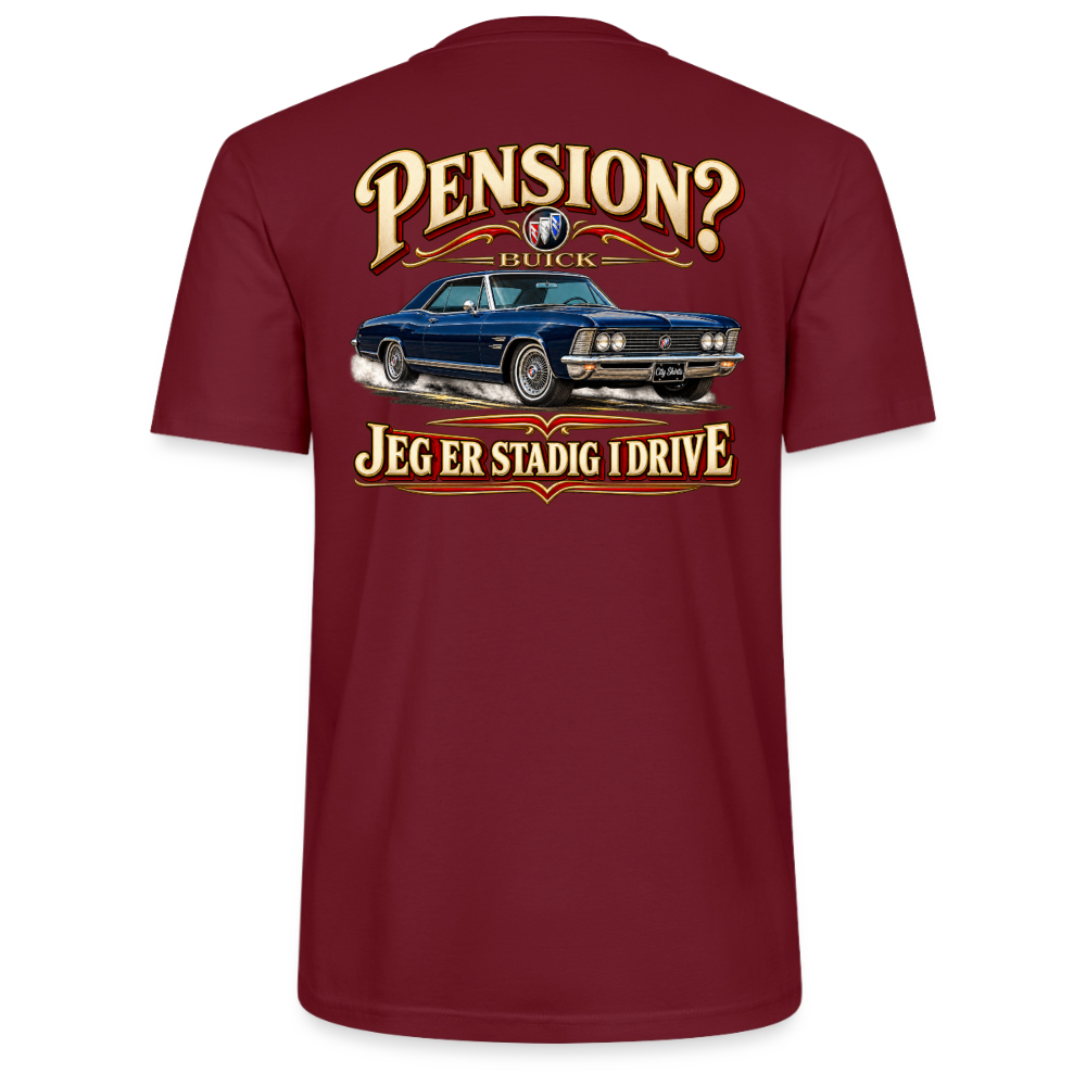 Carshirt T205 Buick - burgunder-rød