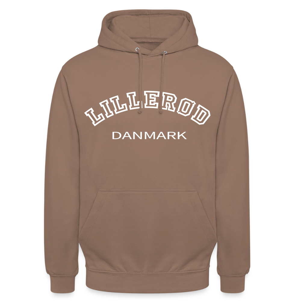 CityShirt - Hoodie - Lillerød - mokka