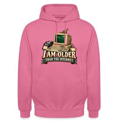 CityShirts - Hoodie - I am older than the internet - CS022 - pink
