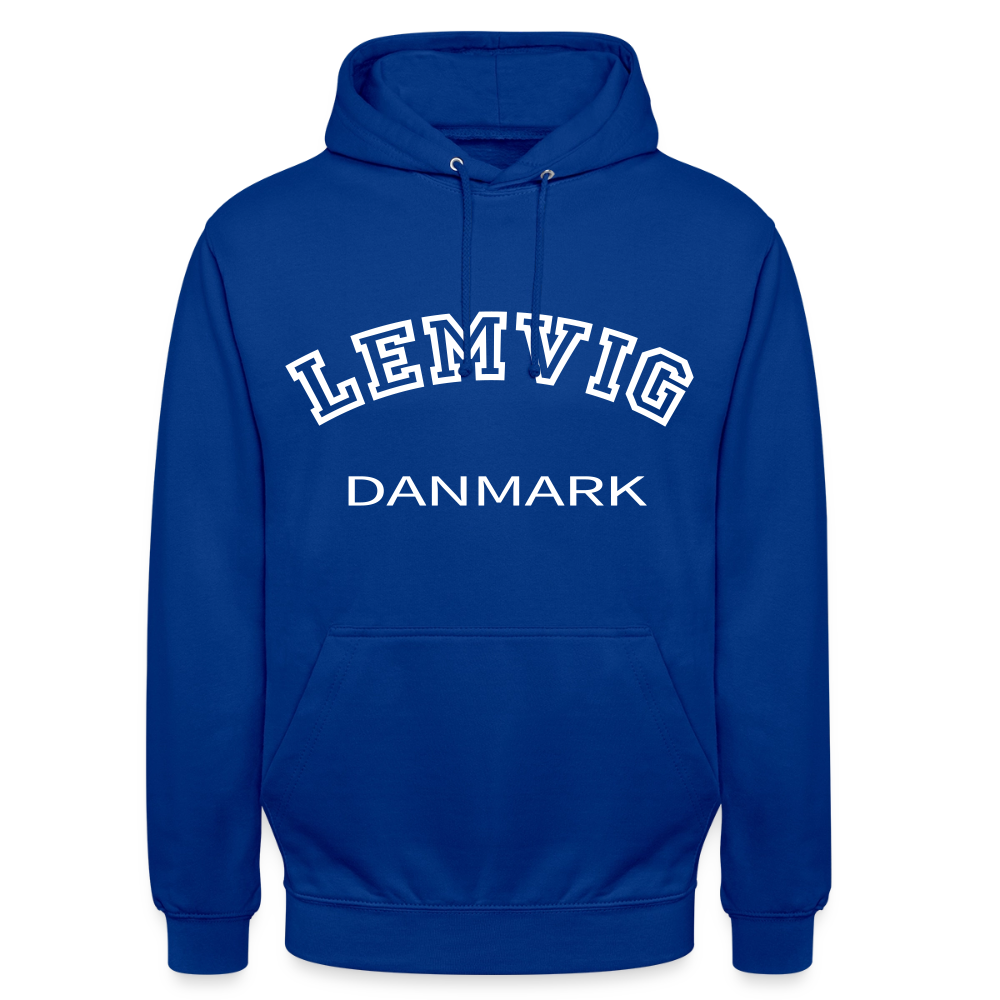 CityShirt - Hoodie - Lemvig - kongeblå